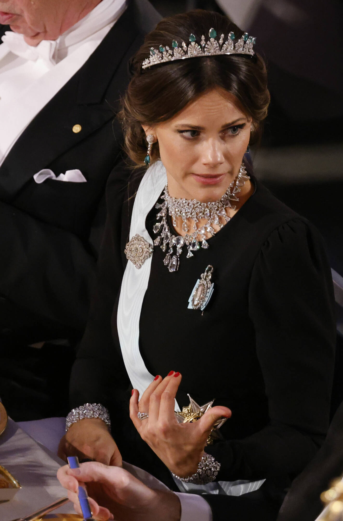 Prinsessan Sofia under Nobelbanketten 2023