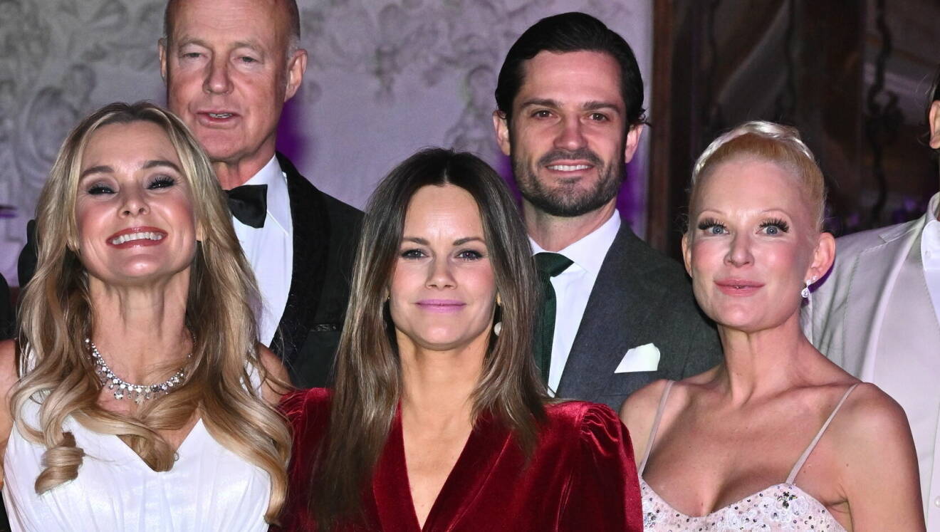 Prins Carl Philip och prinsessan Sofia närvarar vid konserten "Jul i Vasastan" i Gustaf Vasa kyrka med Artisterna Sofia Källgren och Linda Lampenius.