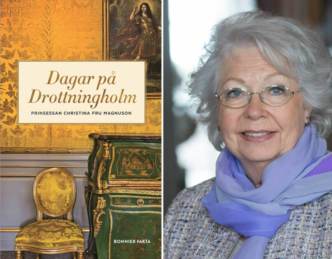 Prinsessan Christinas bok Dagar på Drottningholm (Bonnier Fakta 2016)