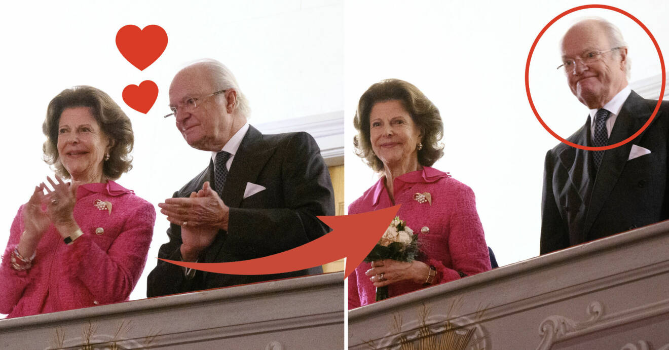Silvia och kung Carl Gustaf