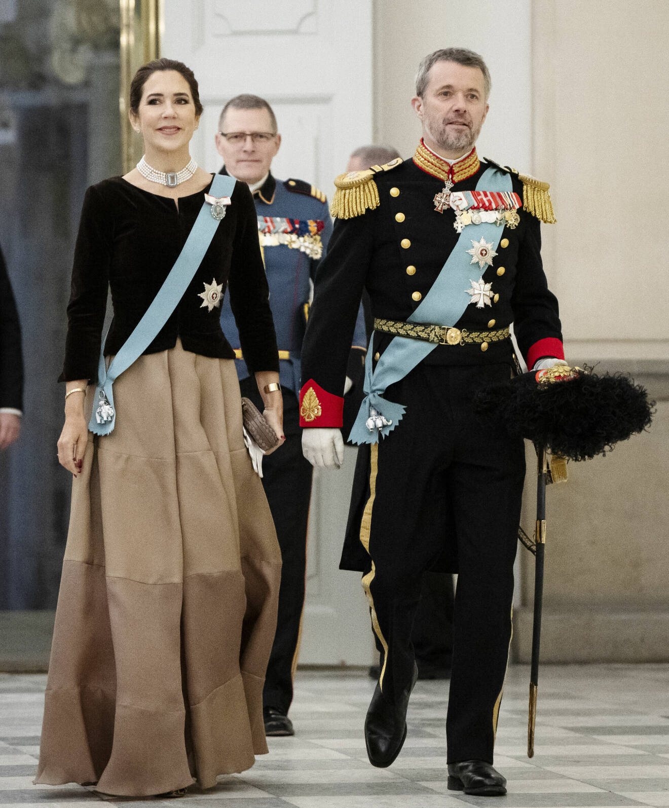 Kronprinsessan Mary och kronprins Frederik