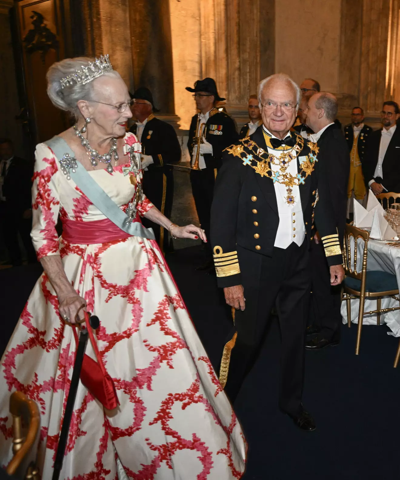 Kungen med drottning Margrethe