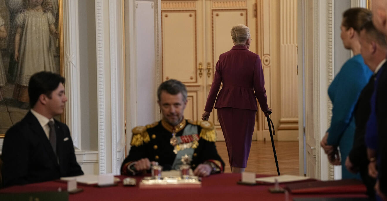 Drottning Margrethe efter abdikationen