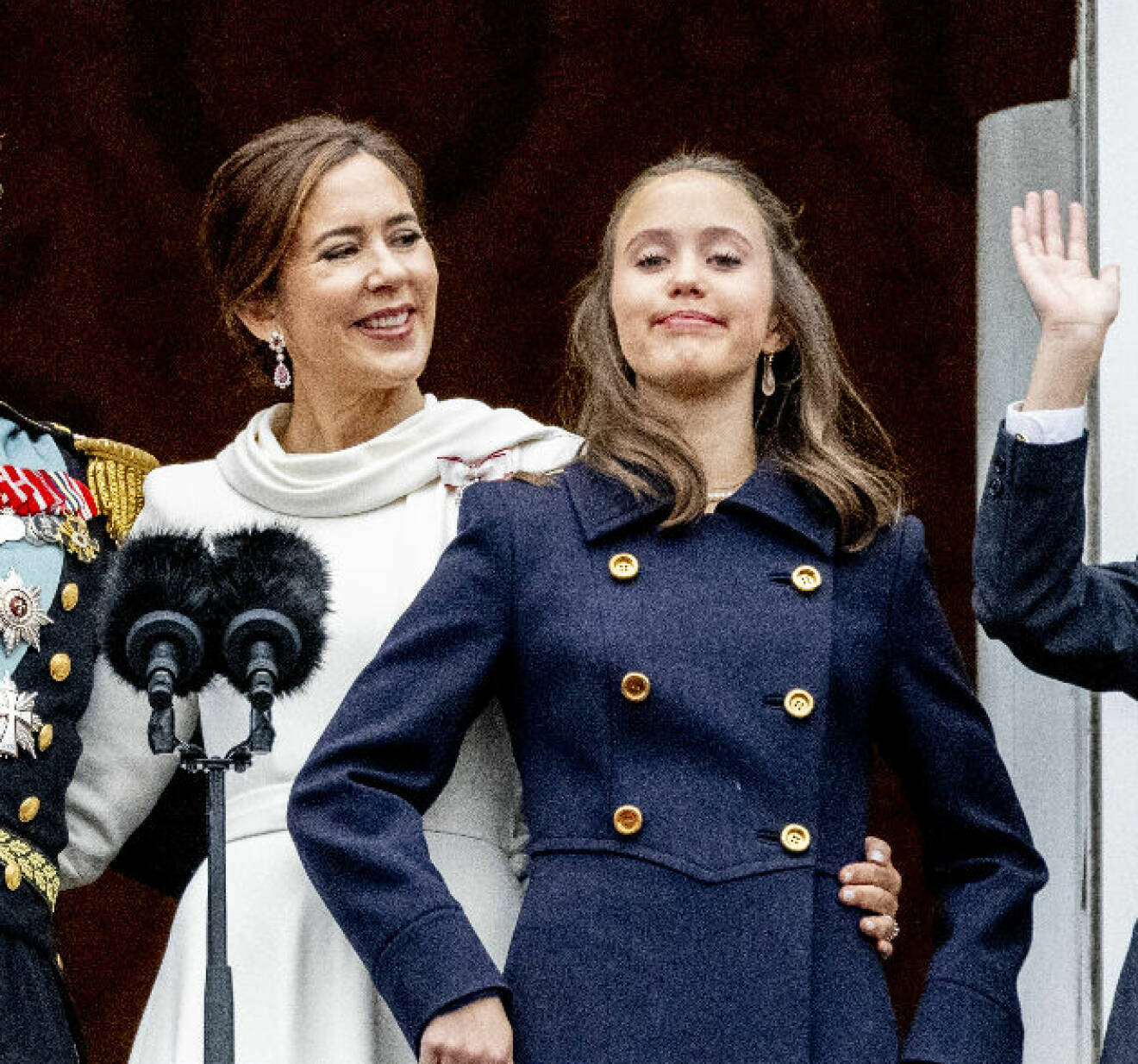 Margrethes abdikation –prinsessan Josephine i blå kappa