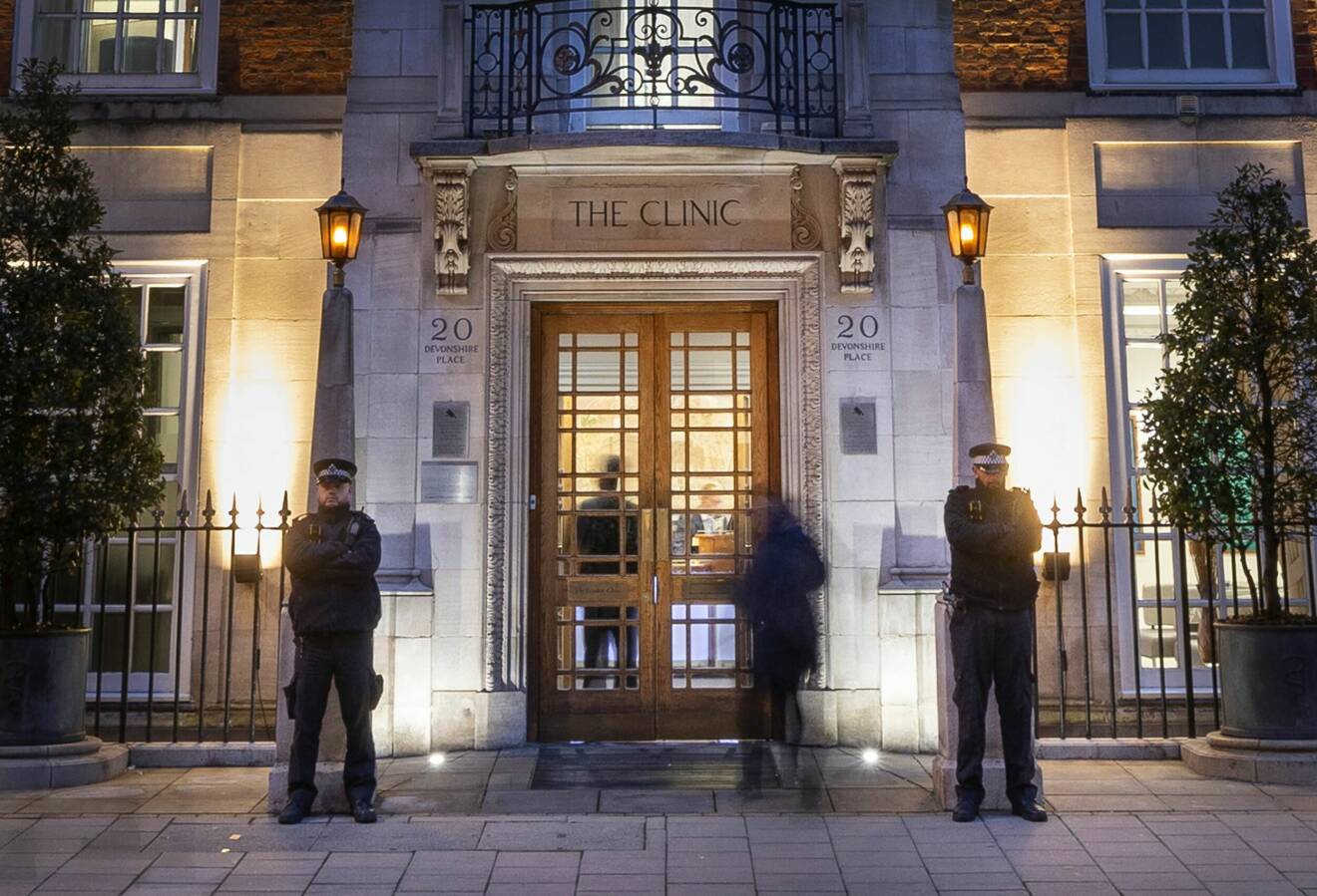 The London Clinic i London som brittiska kungafamiljen använder för sin vård