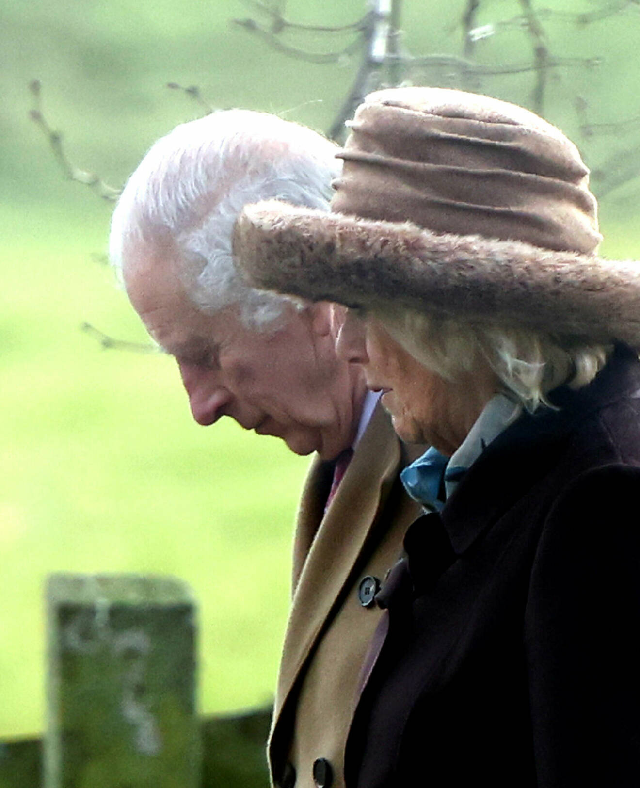 Kung Charles och drottning Camilla efter cancerbeskedet