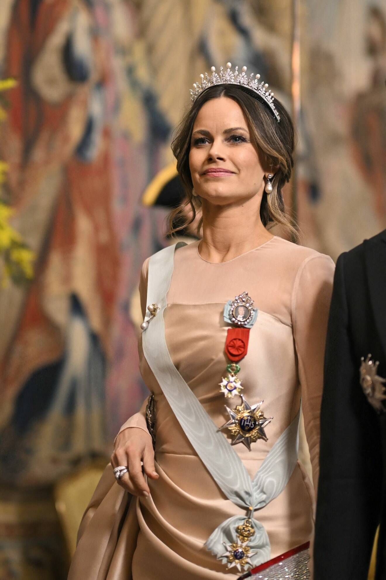 Lars Wallin-klänningen som prinsessan Sofia bar vid franska statsbesöket 2023