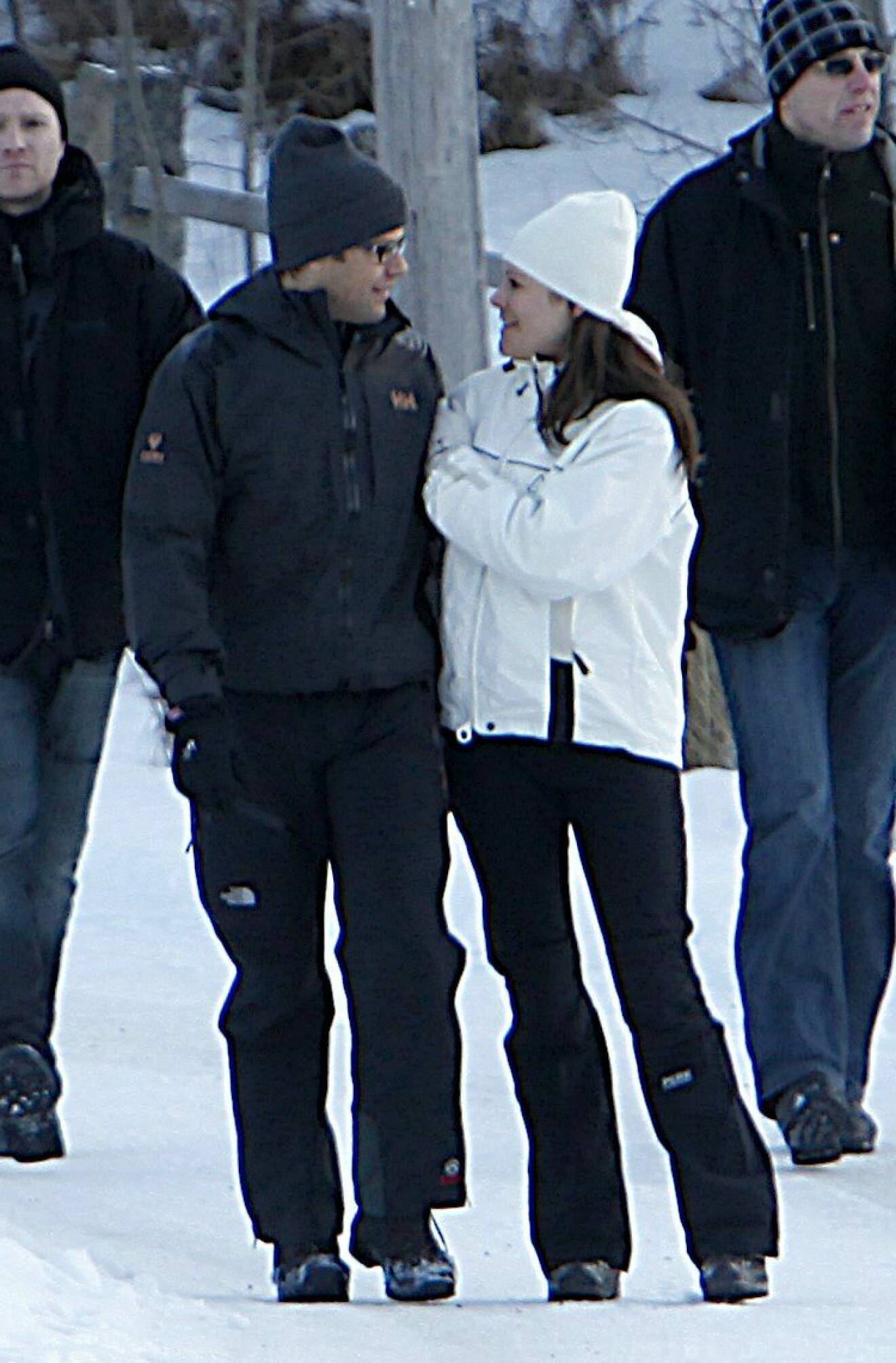 Kronprinsessan Victoria och prins Daniel 2009, på promenad på Drottningholm där han friade