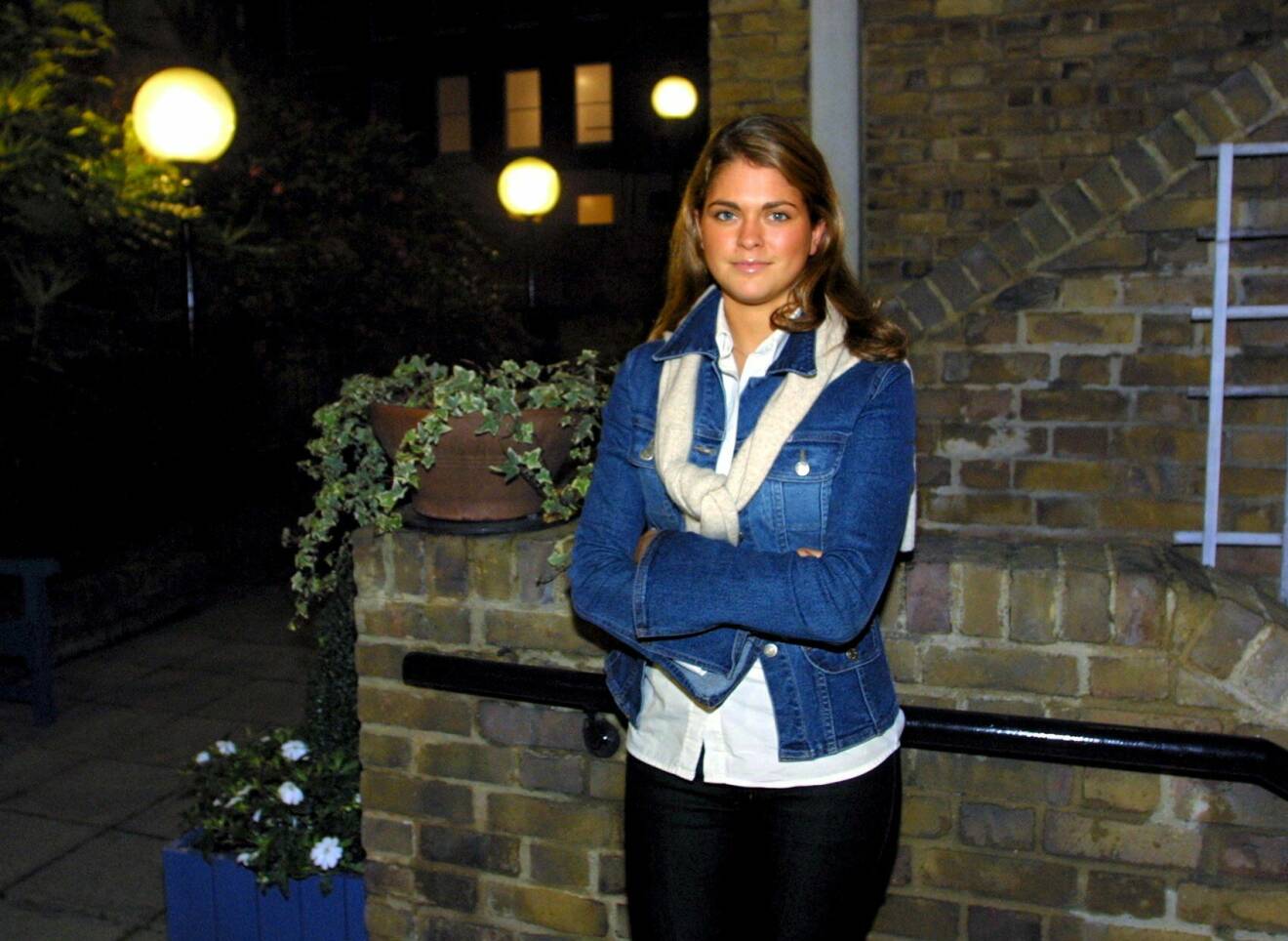 Prinsessan Madeleine i London 2001