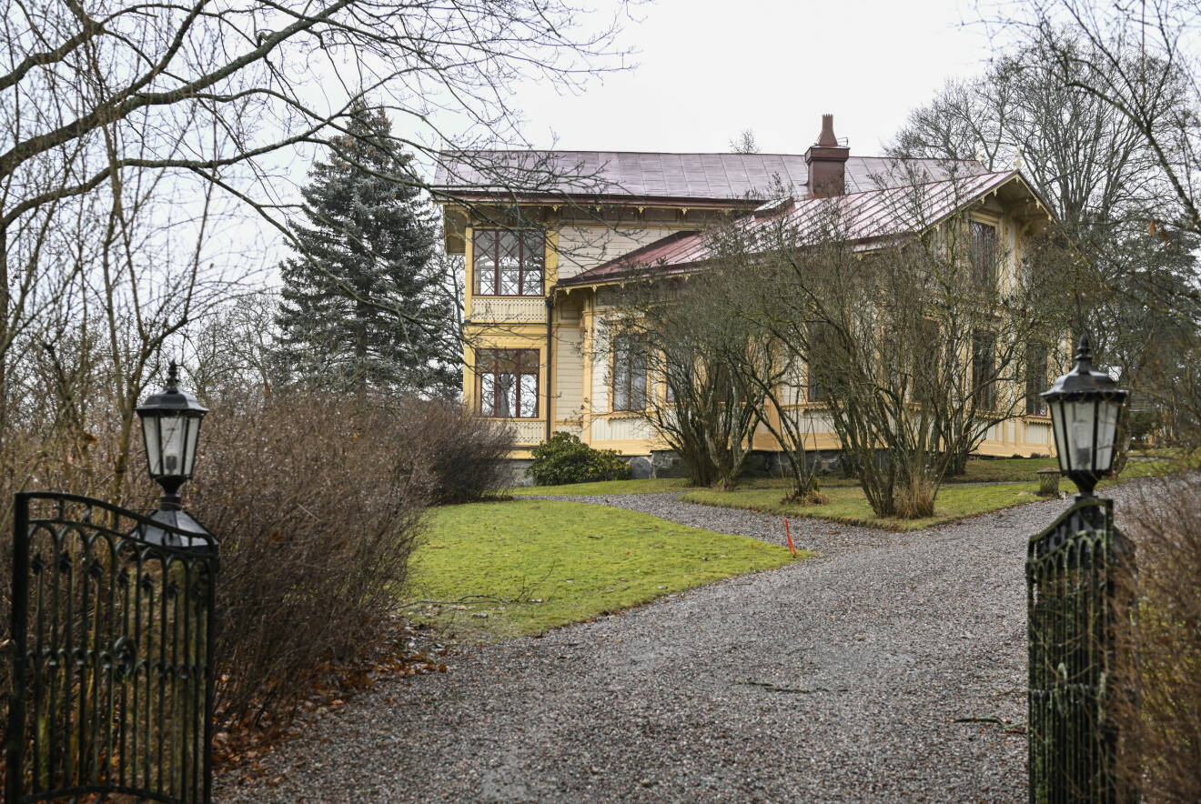 Villa Loviseberg som nu ägs av Statens Fastighetsverk