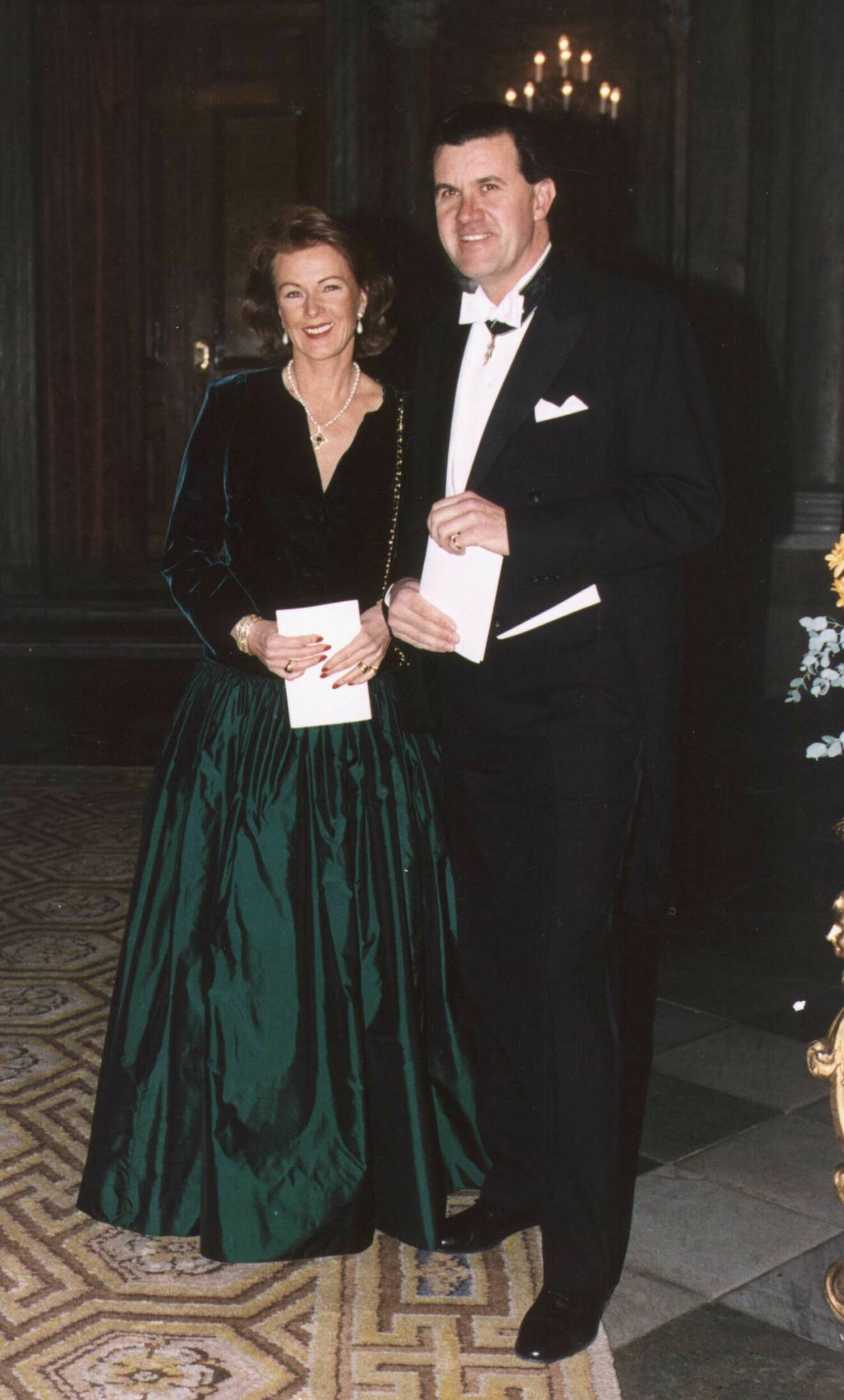 Anni-Frid Lyngstad med prins Heinrich Ruzzo Reuss