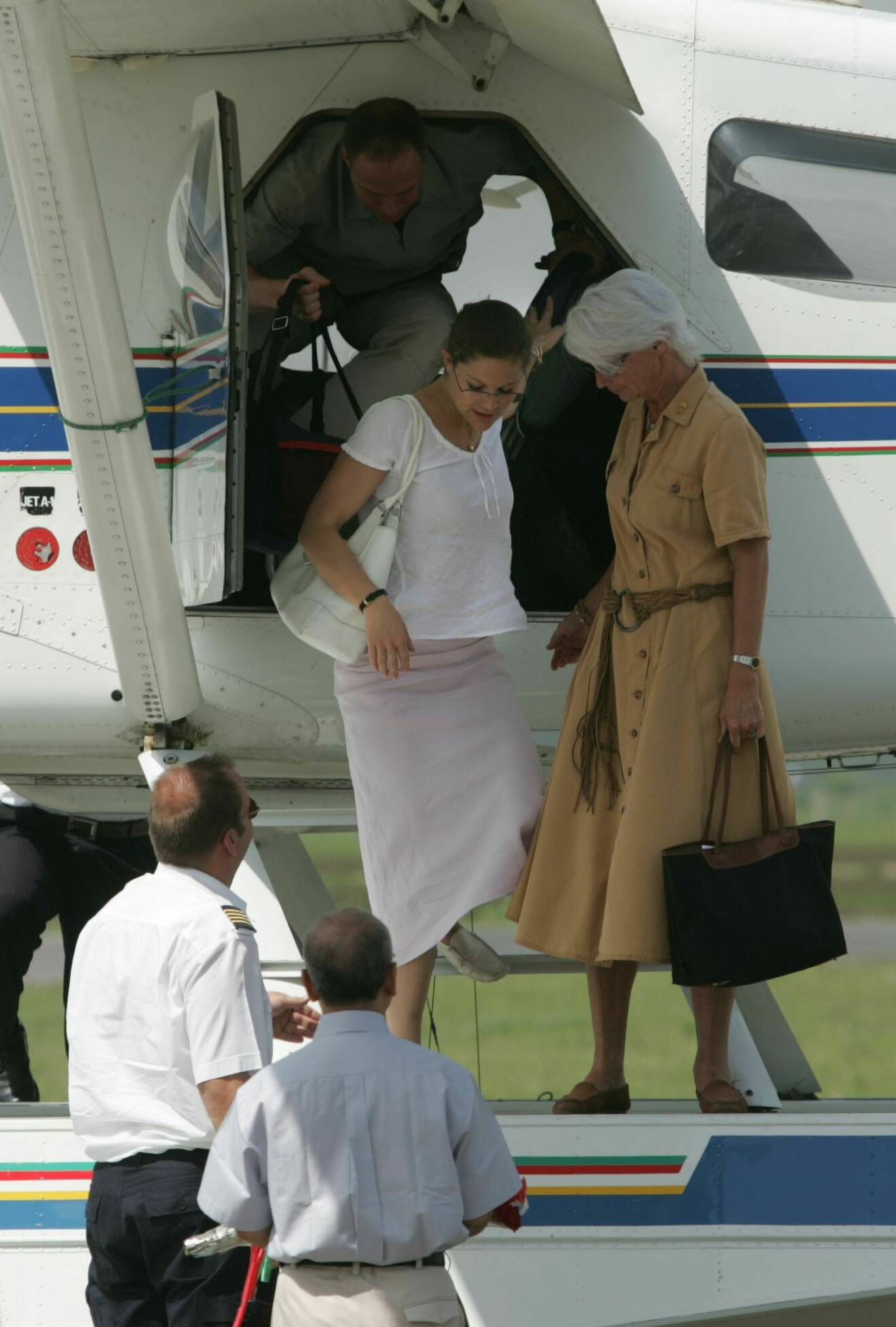 Kronprinsessan Victoria på uppdrag i Bangladesh 2005 – reste med Elisabeth Tarras-Wahlberg