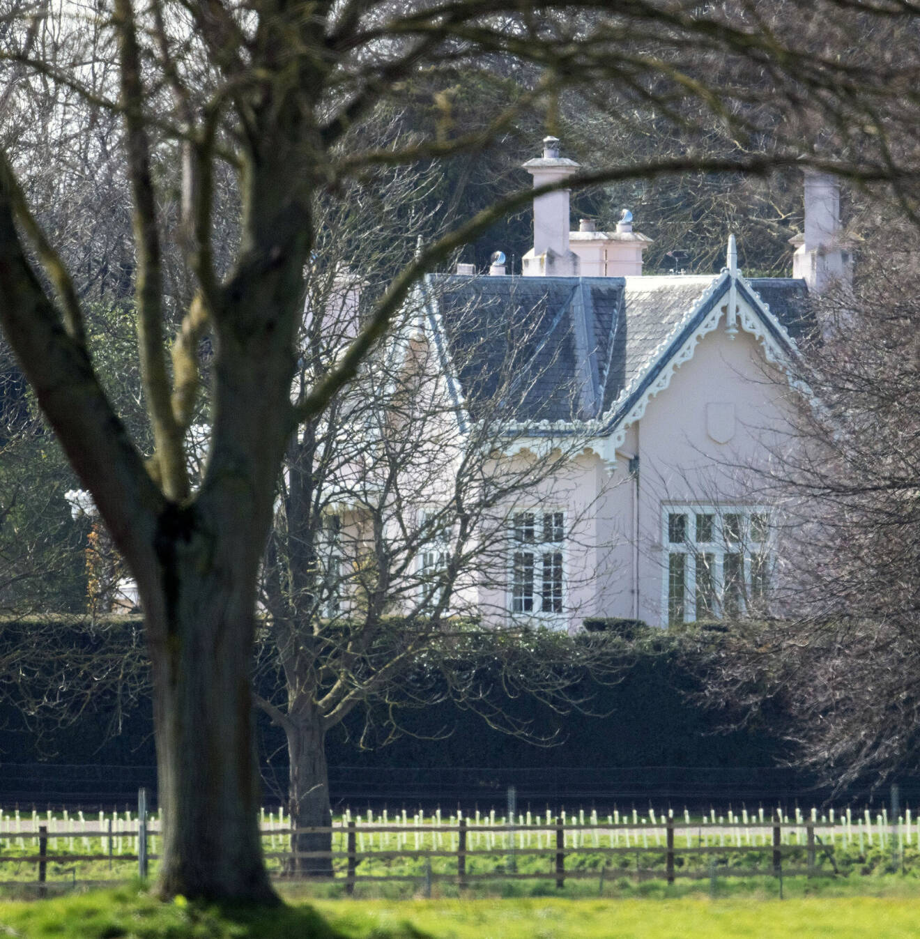Prinsessan Kates och prins Williams hem Adelaide Cottage i Windsor