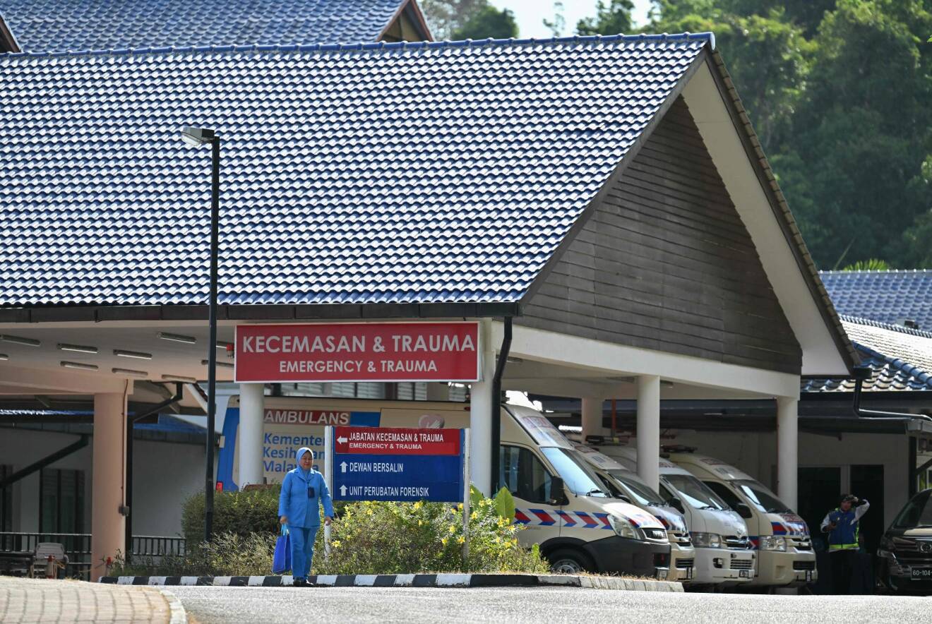 Sjukhuset Sultanah Maliha Hospital på Langkawi i Malaysia där kung Harald vårdas
