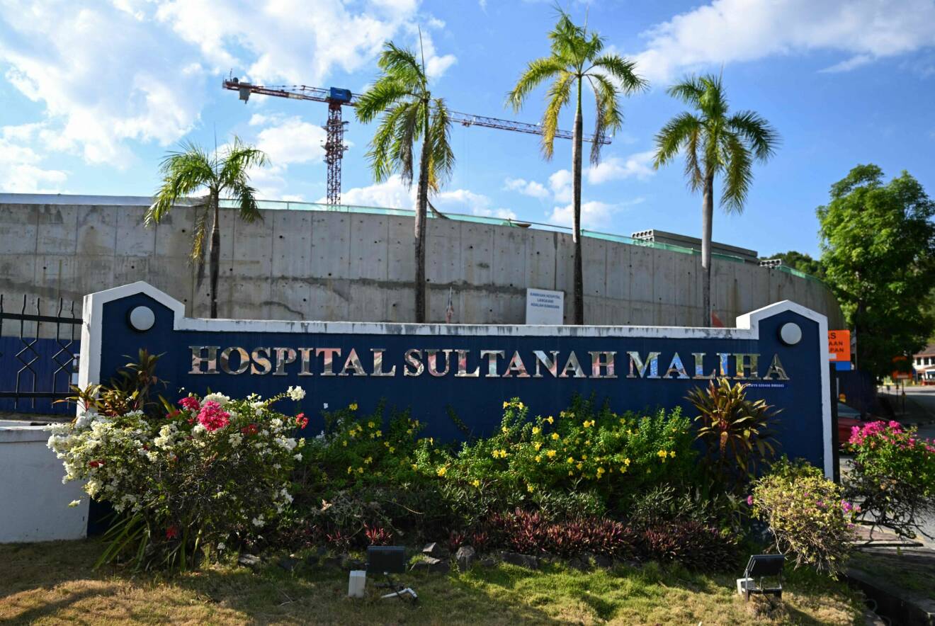 Sjukhuset Sultanah Maliha Hospital på Langkawi i Malaysia där kung Harald vårdas