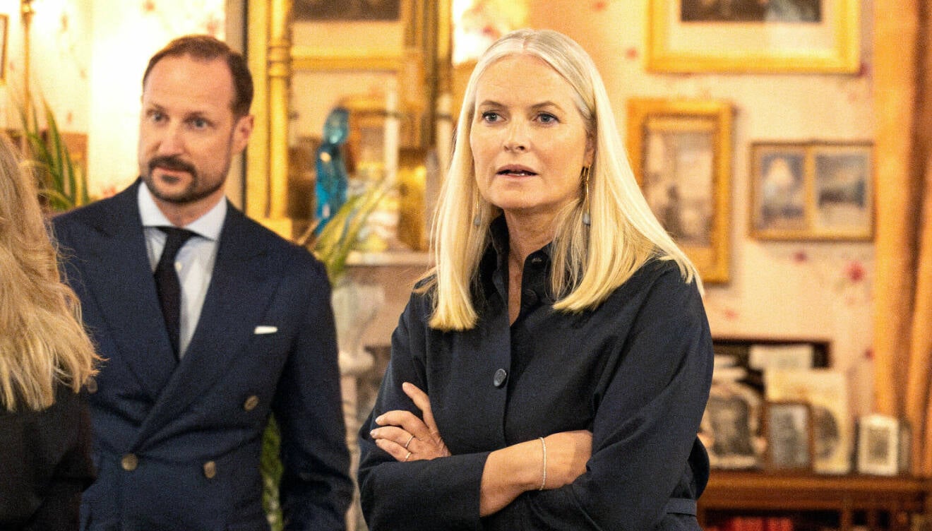 Kronprins Haakon och kronprinsessan Mette-Marit