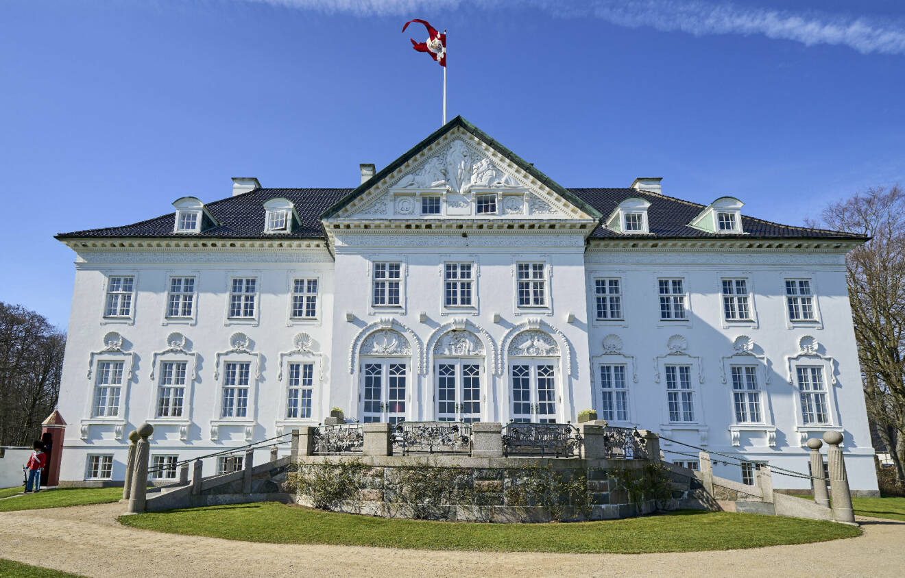 Danska kungafamiljens slott Marselisborg