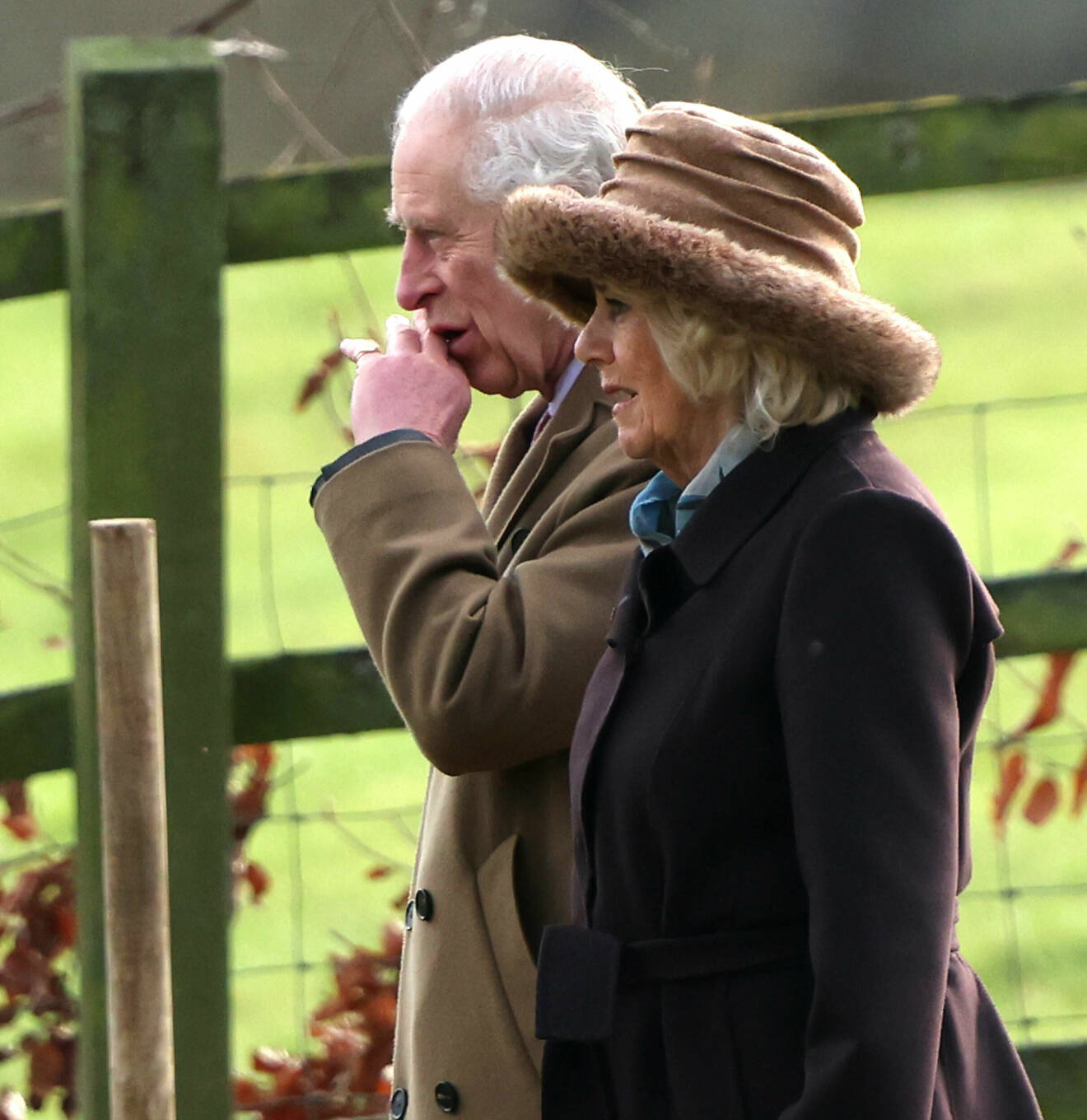 Kung Charles och drottning Camilla efter beskedet att Charles har cancer