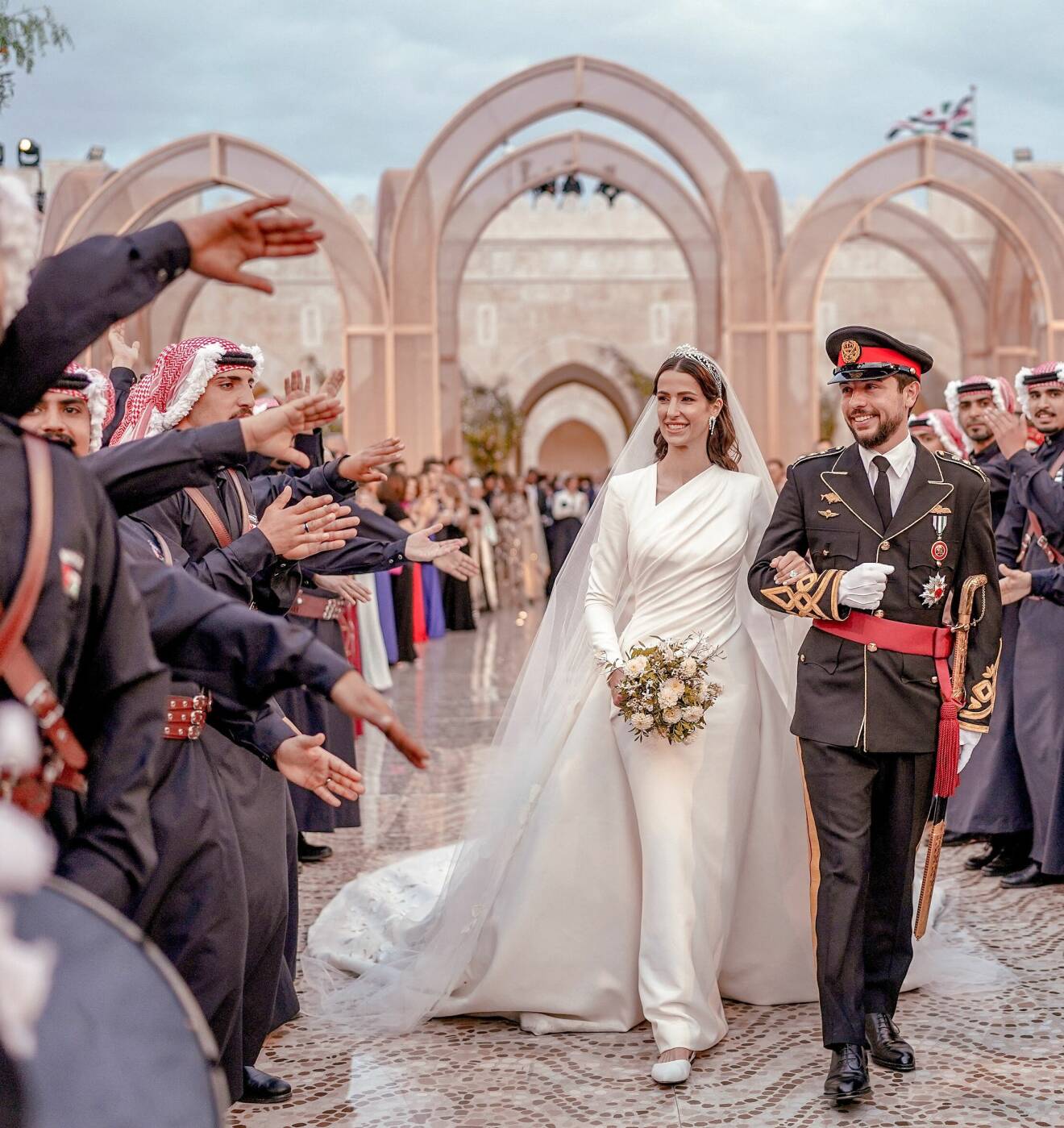 Kronprinsessan Rajwa och kronprins Husseins bröllop