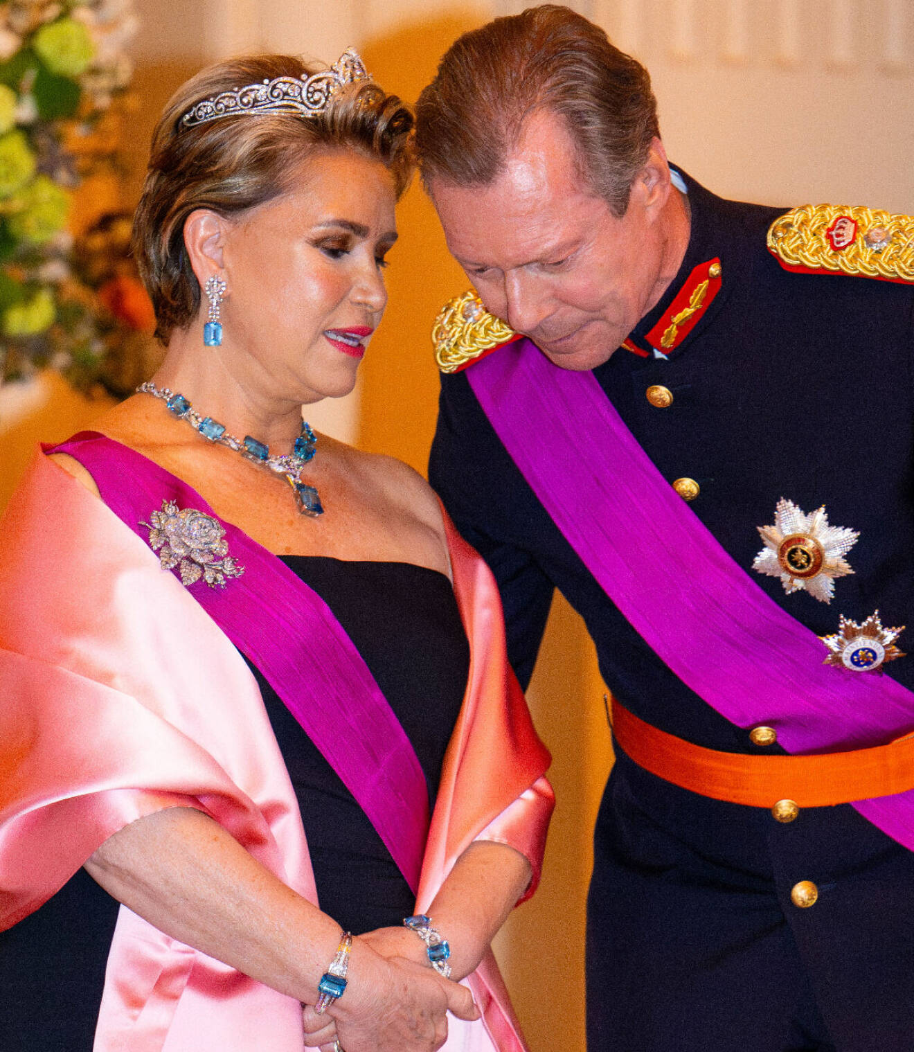 Luxemburgs storhertigpar Henri och Maria Teresa