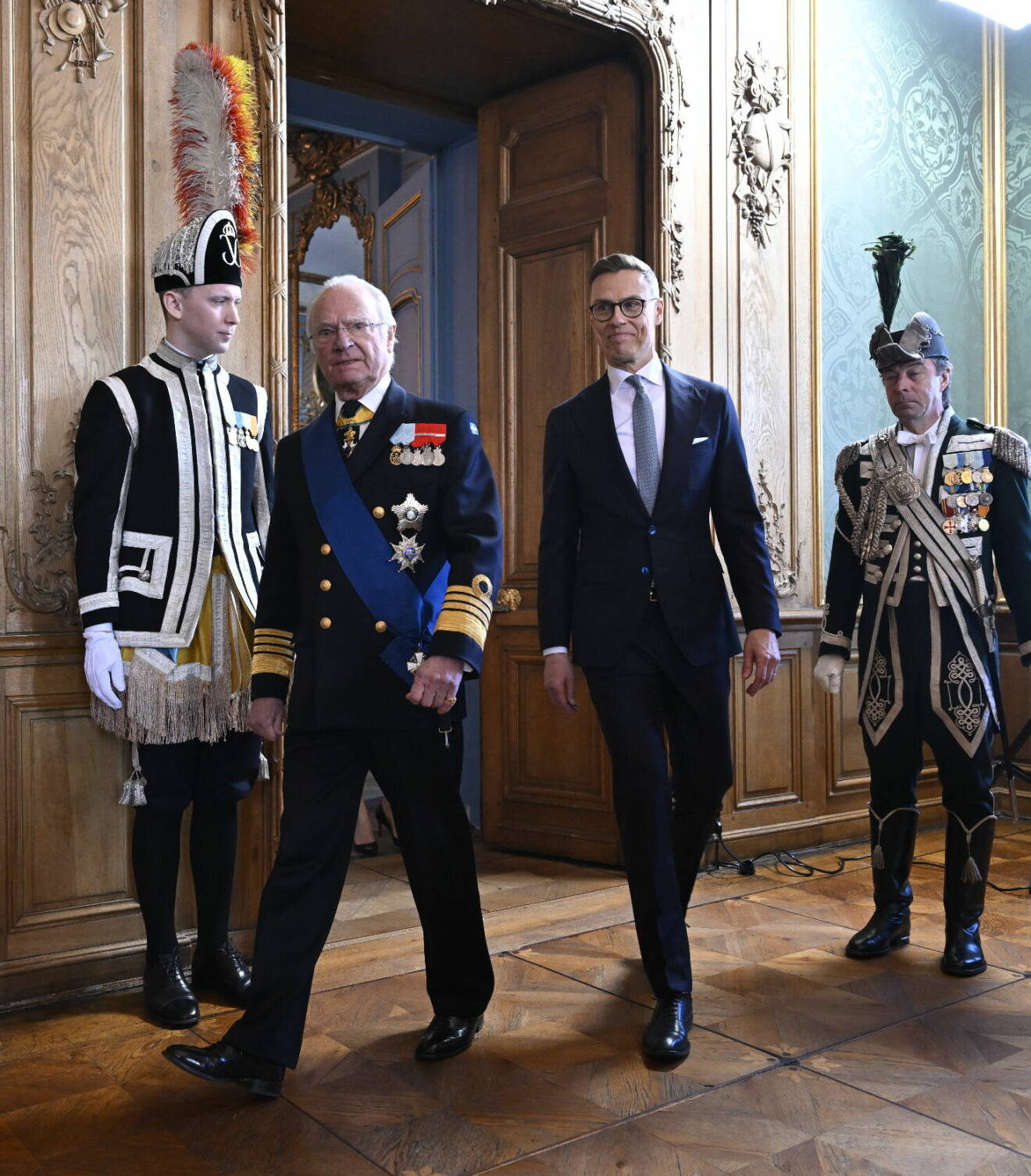 Statsbesök från Finland 2024 – kungen och presidenten