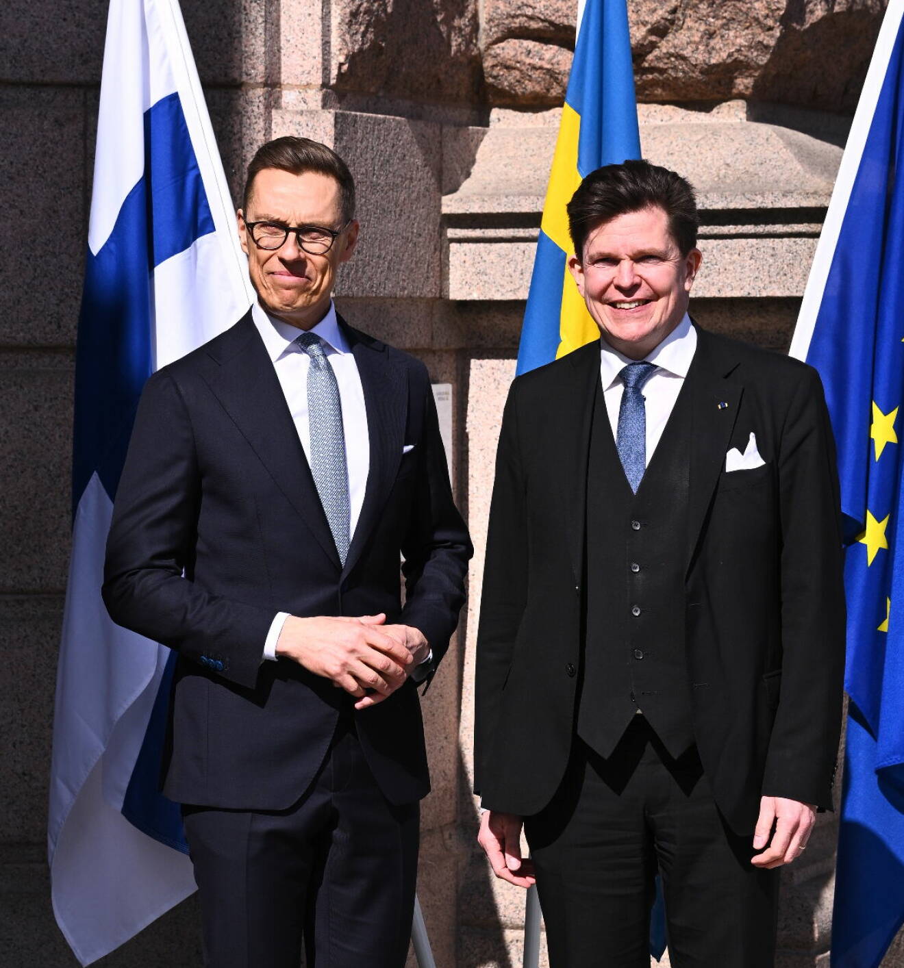 Statsbesök från Finland 2024 – president Alexander Stubb med talmannen Andreas Norlén