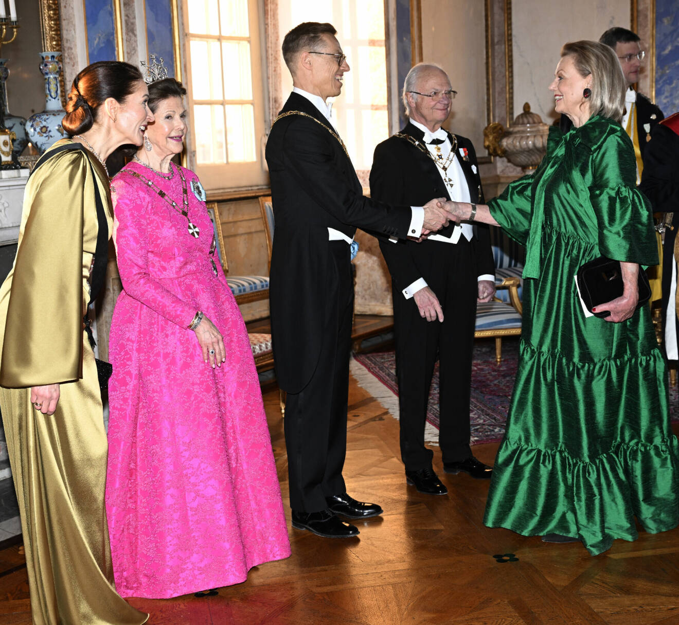 Statsbesök från Finland 2024 – Arja Saijonmaa på kungens galamiddag