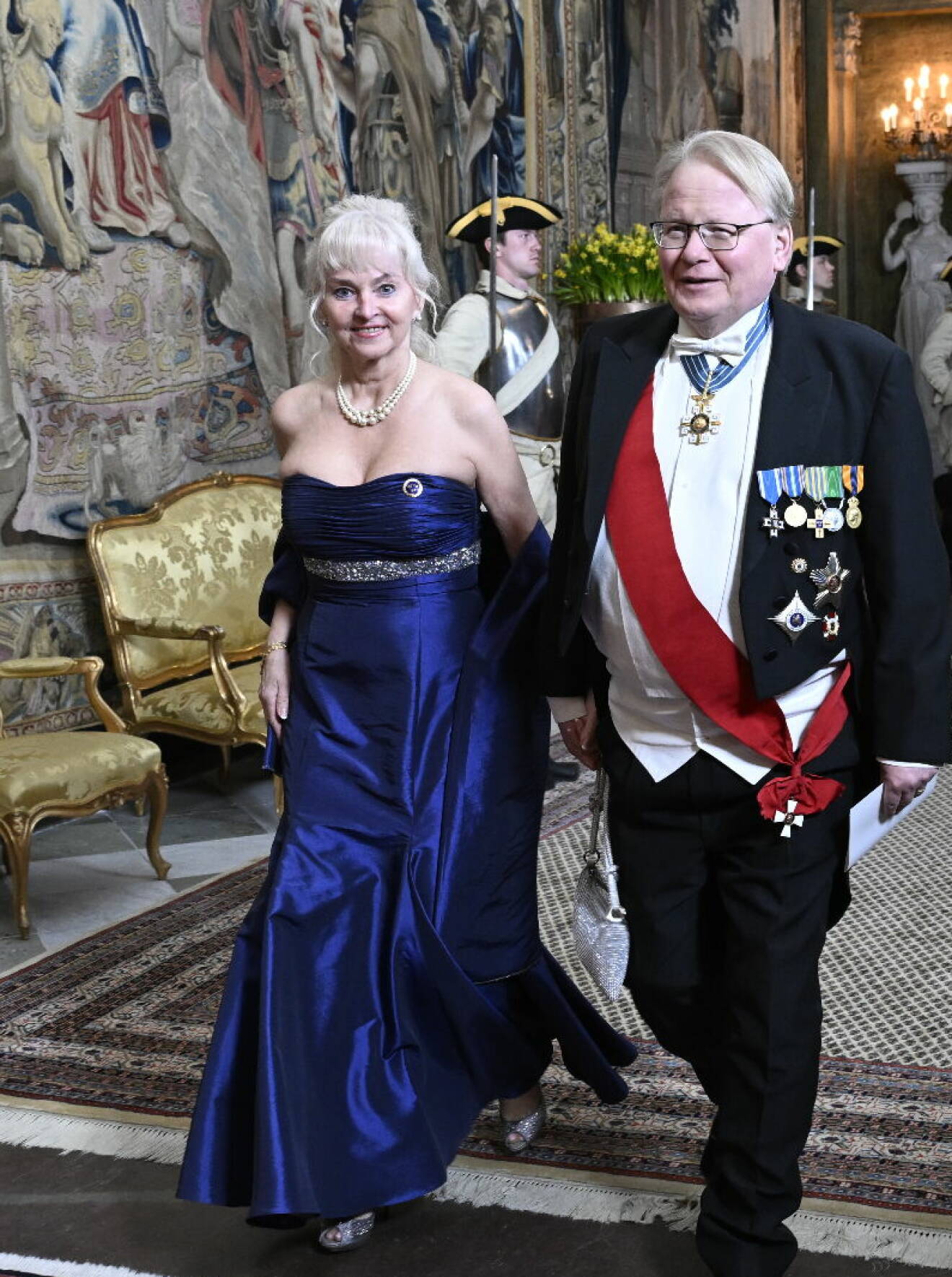 Peter Hultqvist (S) med Anne Helminen
