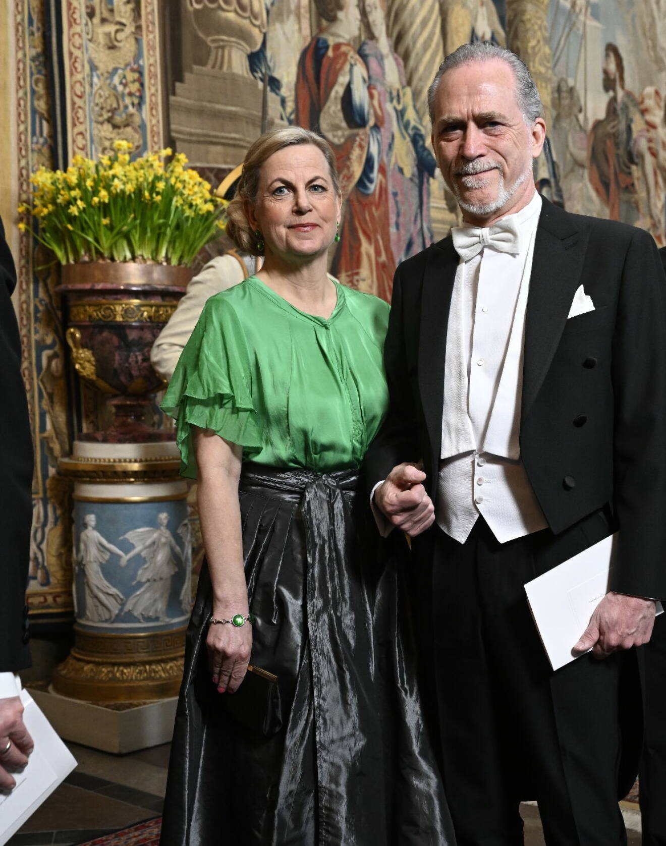 Miljöpartiets språkrör Daniel Helldén med sin fru Kristina Hanson Granqvist
