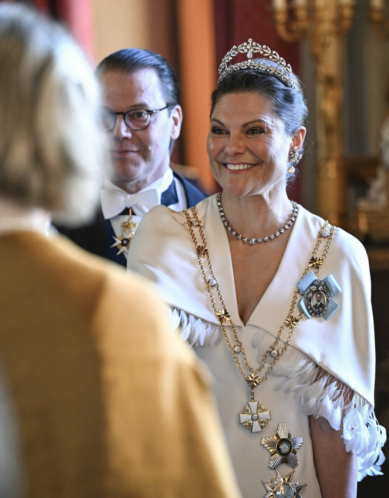 Kronprinsessan Victoria vid middag för Finlands president 2024