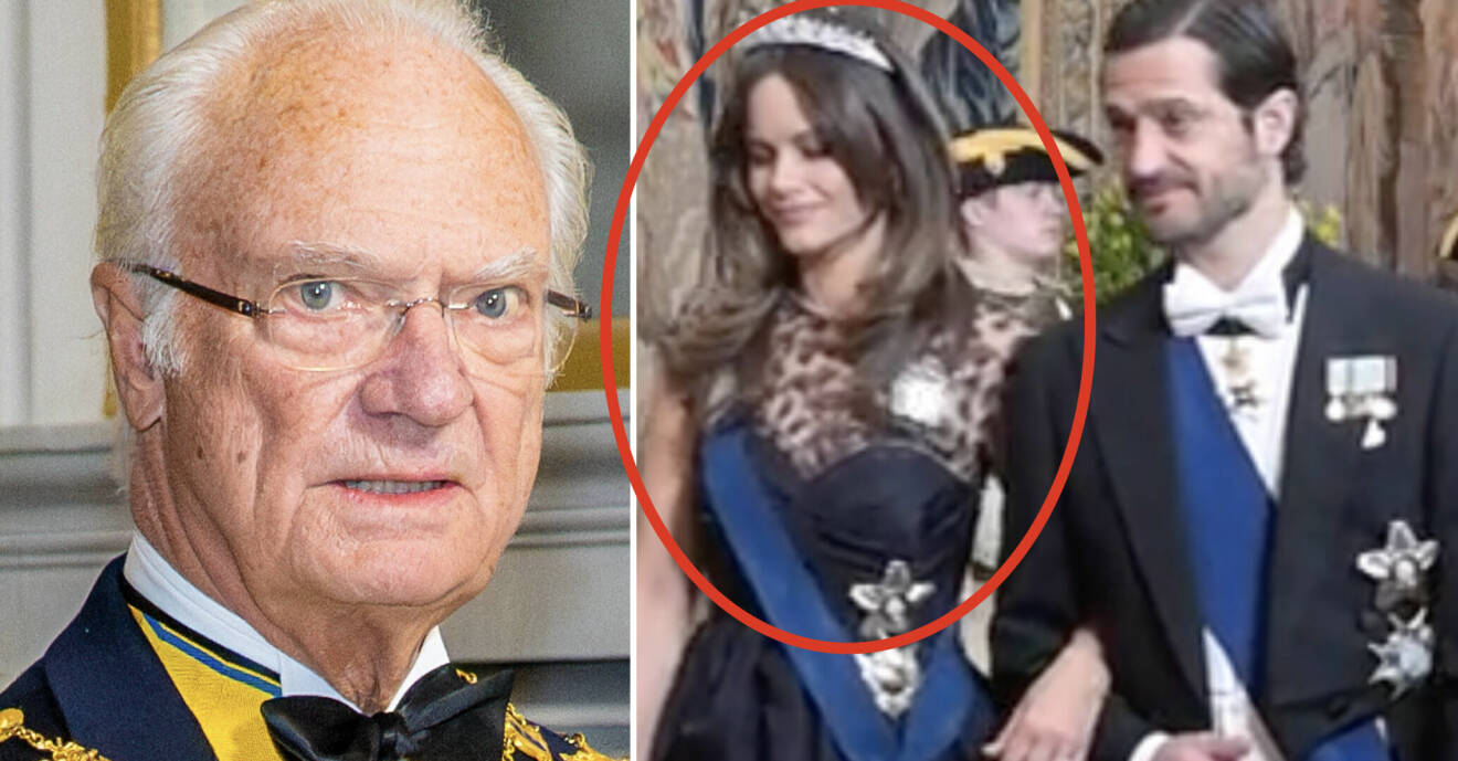 Kung Carl Gustaf, prinsessan Sofia och prins Carl Philip