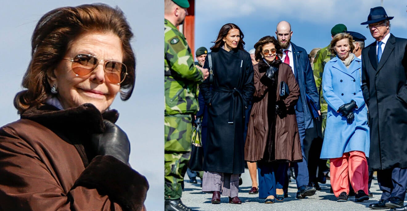 Drottning Silvia i Göteborg med Finlands presidentpar