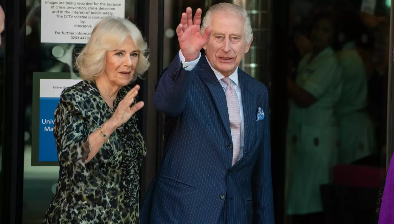 Kung Charles och hans fru Camilla.