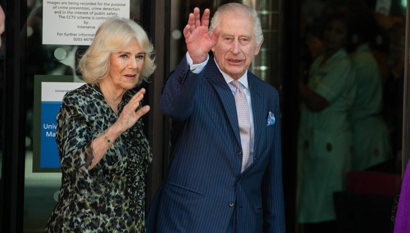 Kung Charles och hans fru Camilla.