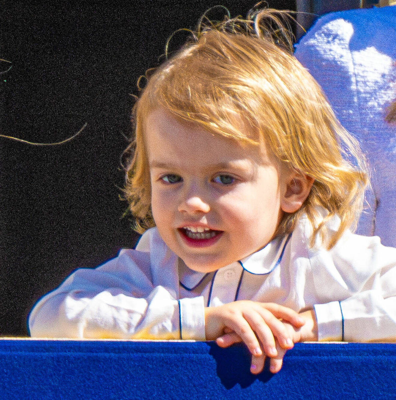 Prins Julian på kungens födelsedag 2024