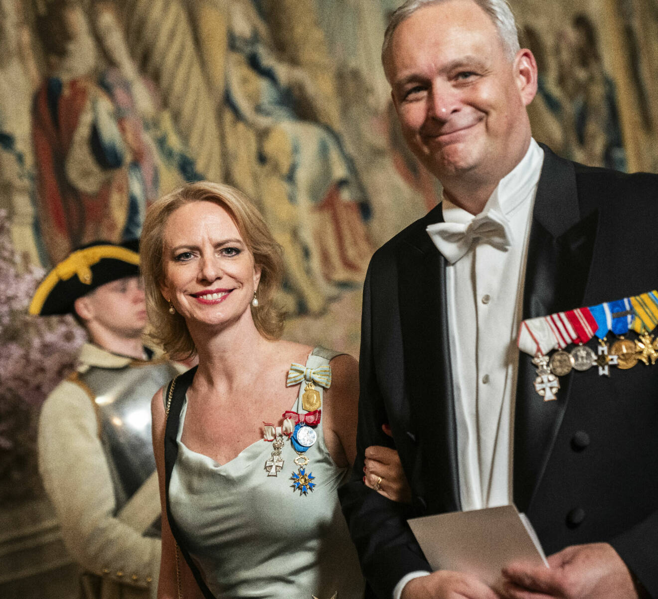Kristina Miskowiak Beckvard är Danmarks ambassadör i Sverige. Här med sin man Henrik Paludan Berckvard