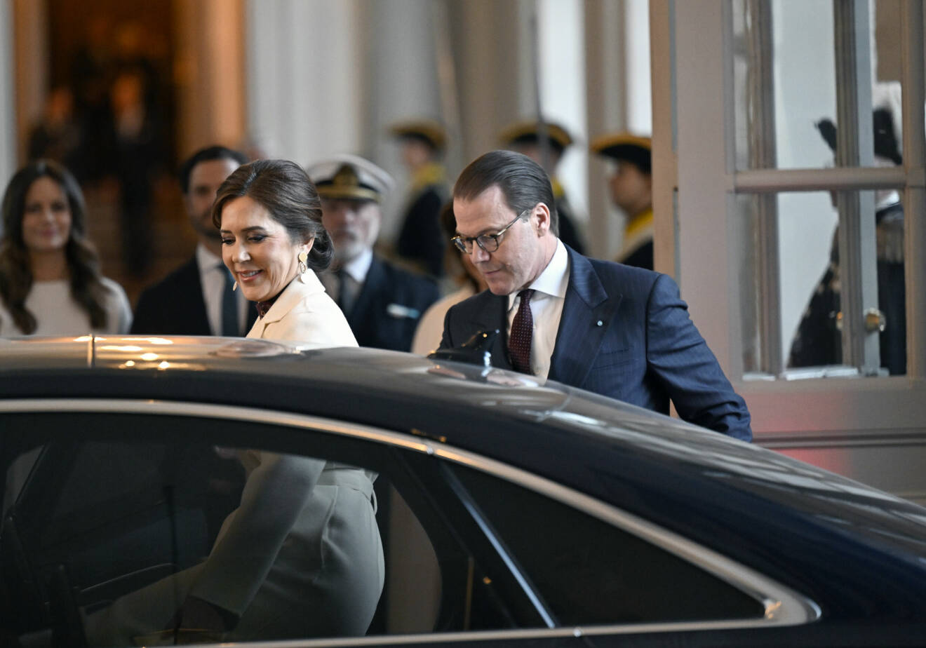 Statsbesök från Danmark: Drottning Mary och prins Daniel efter avskedsceremonin