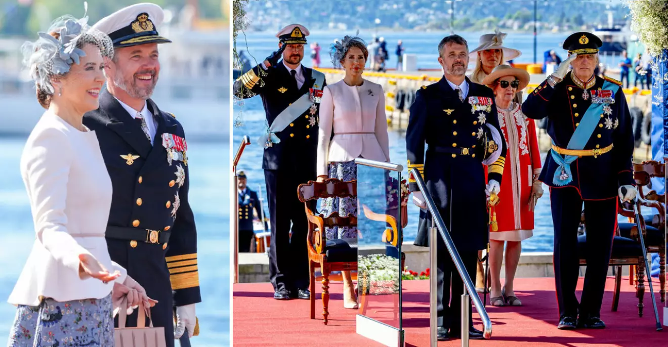 Kung Frederik och drottning Mary på statsbesök i Norge