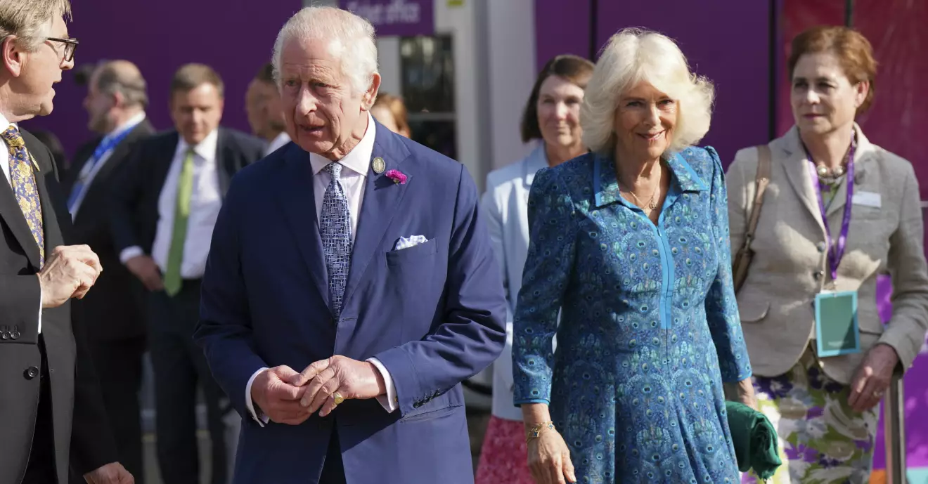 Kung Charles och drottning Camilla.