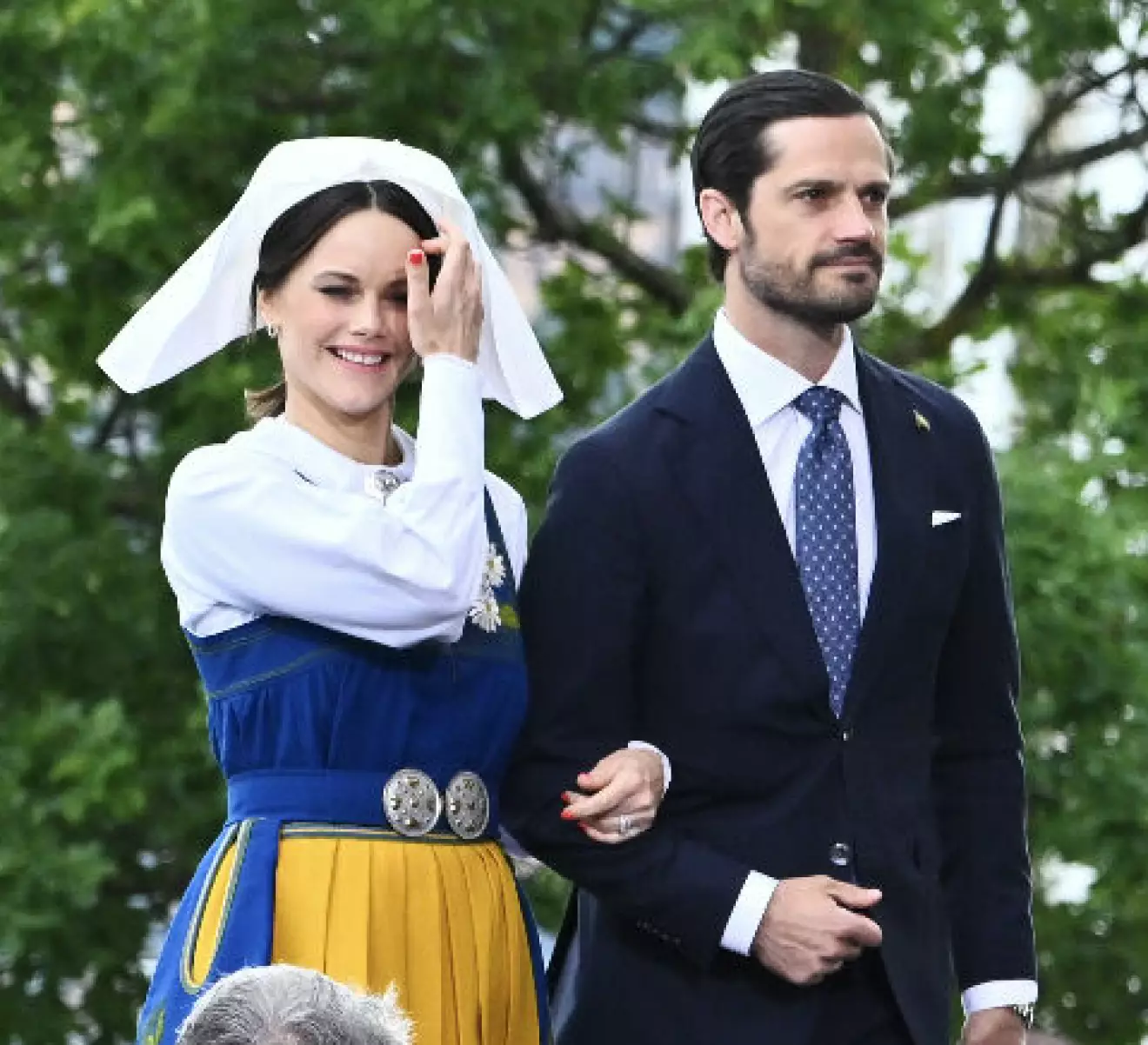 Nationaldagen på Skansen 2024 – prinsessan Sofia och prins Carl Philip