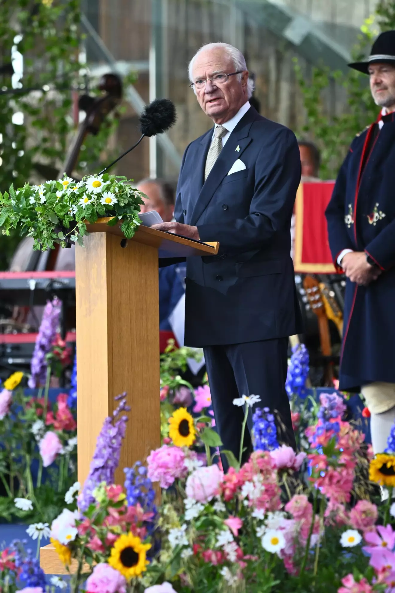 Kungens tal vid nationaldagsfirandet på Skansen