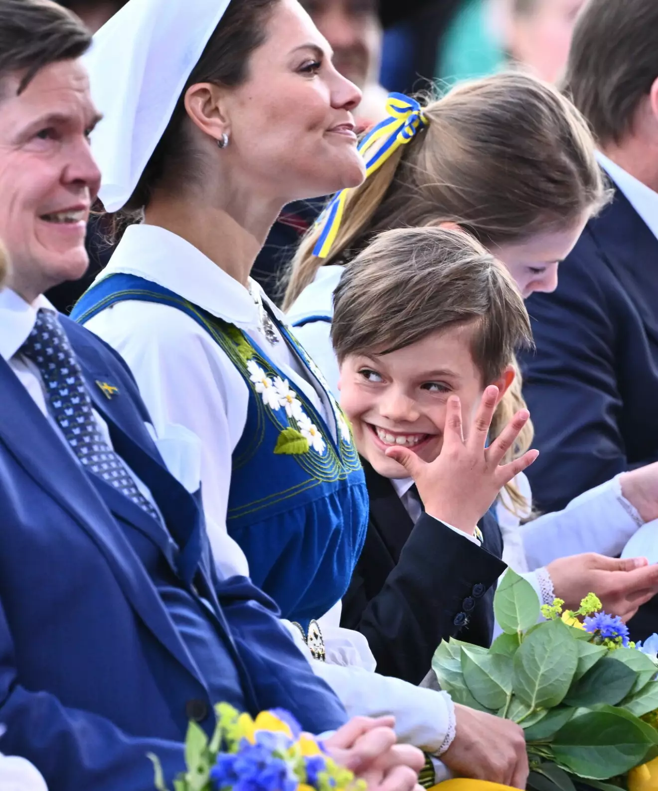 Nationaldagen 2024 – prins Oscars spex vid firandet på Skansen