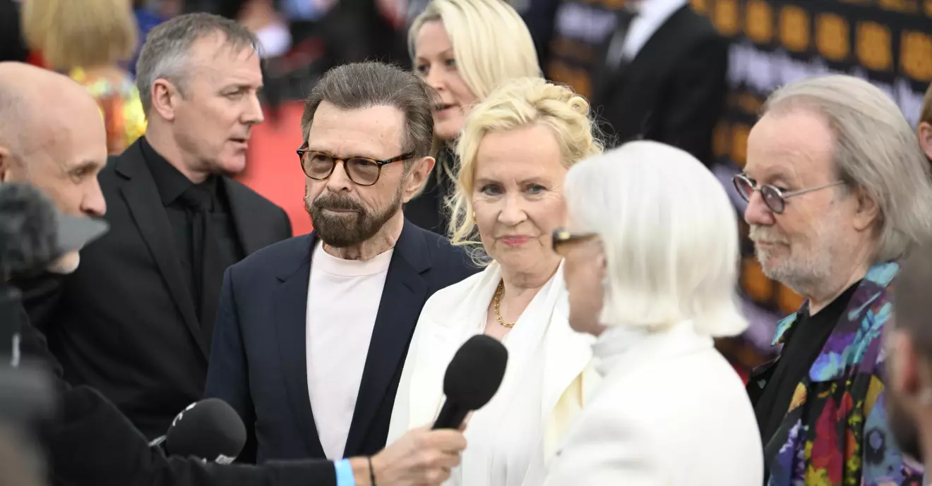 Björn Ulvaeus och Agnetha Fältskog