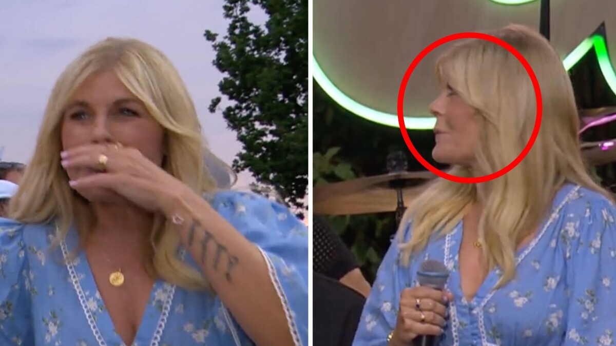 Pernilla Wahlgren fått tufft besked – måste låtsas som ingenting i sändning