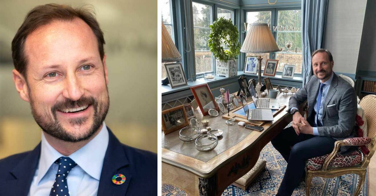 Kronprins Haakons skrivbord