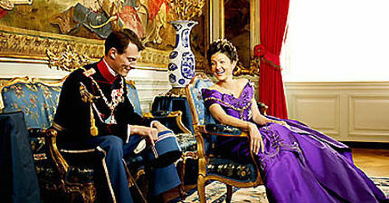 Prinsessan Alexandra och prins Joachim.