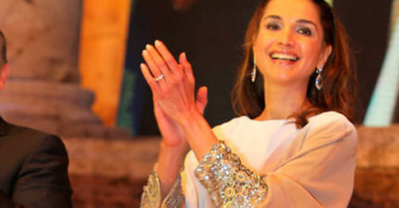 Drottning Rania av Jordanien.