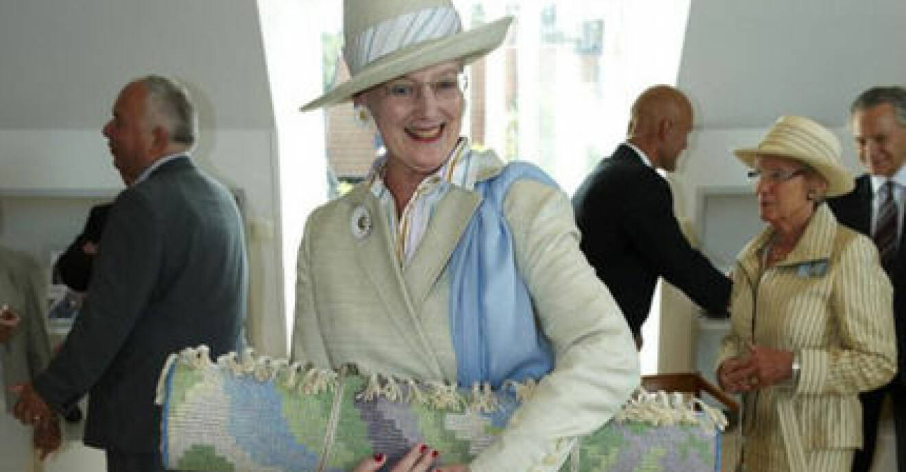 Drottning Margrethe fick en matta