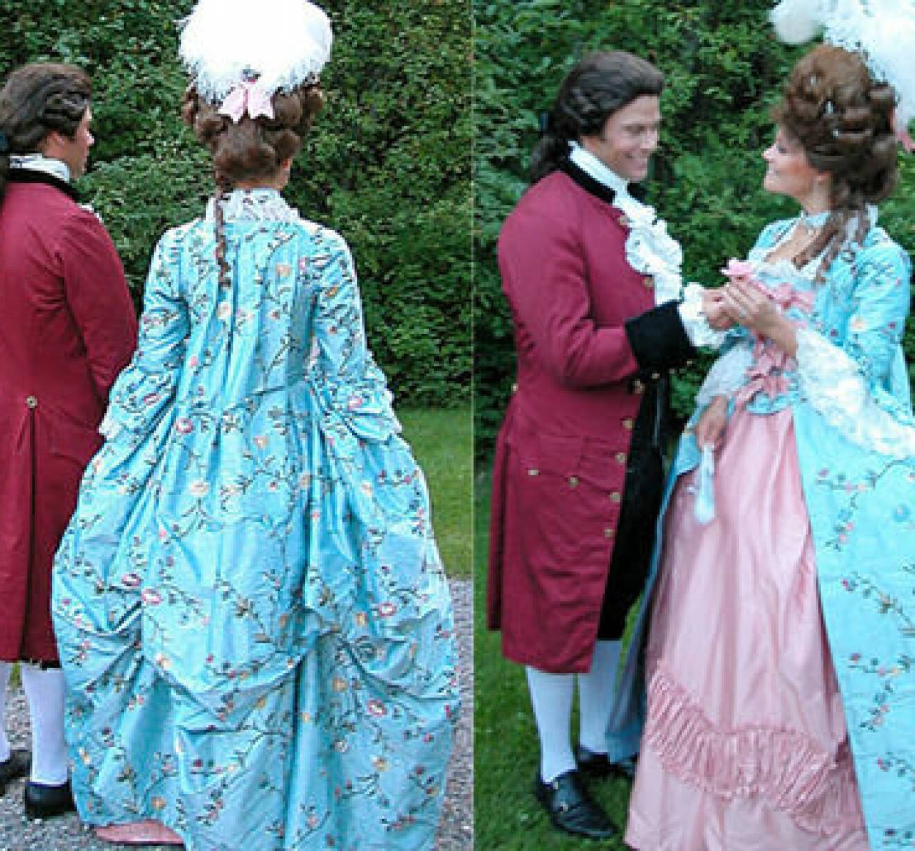 Kronprinsessan Victoria och Daniel Westling på maskerad