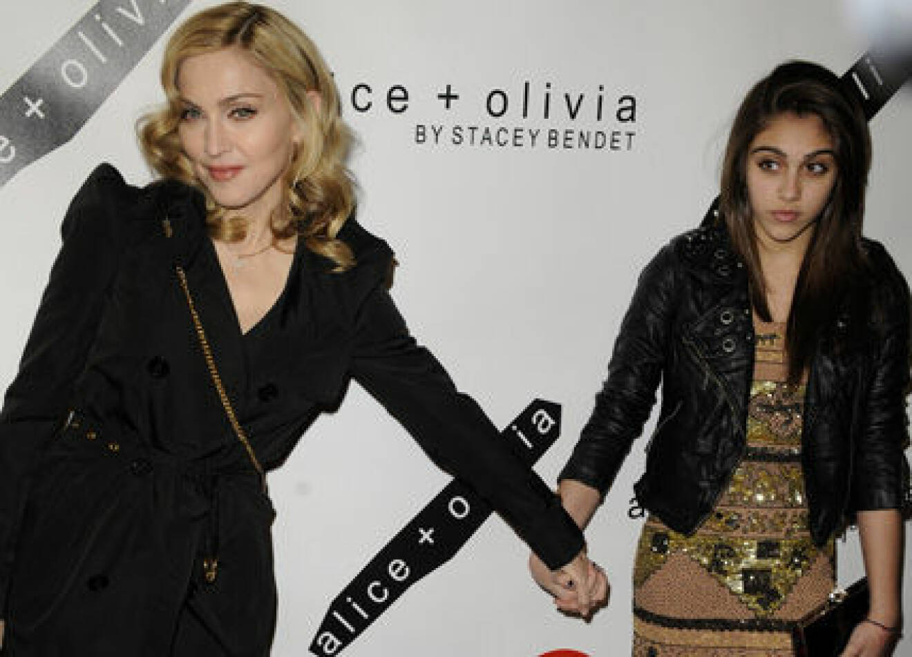 Madonna med dottern Lourdes Leon.